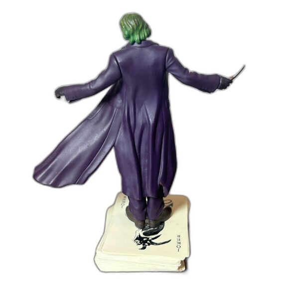 DC Comics Joker Figure Heath Ledger Batman Dark Knight Figure Playing Deck Card - Picture 4 of 6